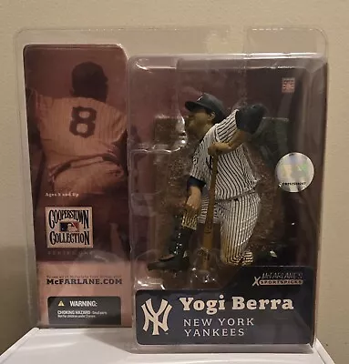 Yogi Berra Cooperstown Collection Series 1 Yankees McFarlane Figure 1ST YEAR • $9.99