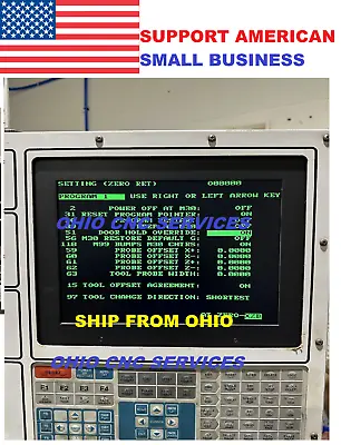 Plug And Play Lcd Monitor For Haas Crt Hl-1 Hl-2 Sl-20 Sl-30 93-5222a • $459.97