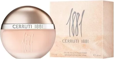Cerruti 1881 Pour Femme 50ml Eau De Toilette EDT Spray Perfume For Women New • £24.99