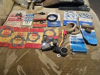 LOT OF 1960'S FORD FoMoCo VINTAGE ANTIQUE CAR PARTS LOT Brake Axel & More • $40