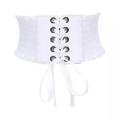 Corset Belt For Women Wide Elasticity Girdle Waistband Wrap For Dresses Wedding • £8