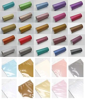 Pearl Card A4 Coloured Cardstock Pearlescent Pearlised 300gsm - 30 Colours • £7.95