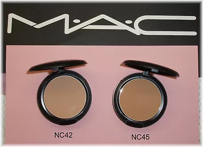 Two New Authentic Mac NC42 & NC45  Studio Fix Powder Plus Foundations 0.52 Oz  • $38.19