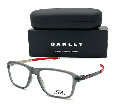 OAKLEY WHEEL HOUSE OX8166-0352 Stain Gray Smoke / Demo Lens 52mm Eyeglasses • $109.95