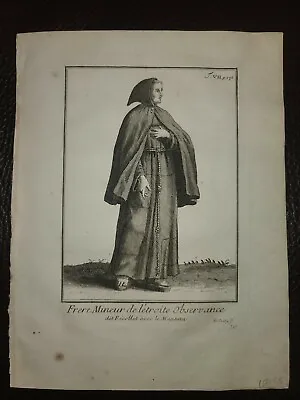 Rare Antique Print RELIGION CHRISTIANITY HISTORY OF COSTUME Ca 1700 • $19.95