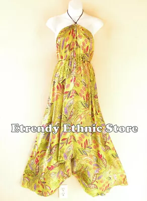 Sale 2D116 - Versatile Silk Multi Wear Scarf Long Maxi Dress Skirt Maternity • £10.46