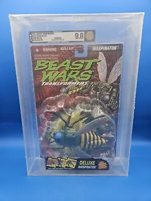 1996 Transformers Beast Wars Waspinator (Rock Blister) 1st Edition AFA 9.0 HTF • $102.51