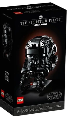 £192.70 • Buy Star Wars Tie Fighter Pilot Helmet 75274-lego