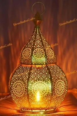 $96.99 • Buy 14  Moroccan Turkish Metal Table Lamp Exclusive Night Light Wedding Décor
