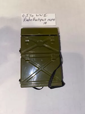 1:6 Scale GI Joe Loose Gear Accessories GI Joe WWII Radio Backpack Repro • $9.99