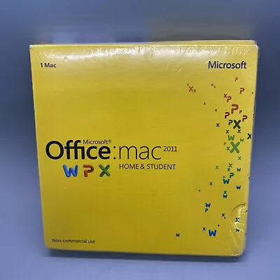 Microsoft Office For Mac 2011 Home And Student 1 Mac And 1 User Disc Version • $89.99