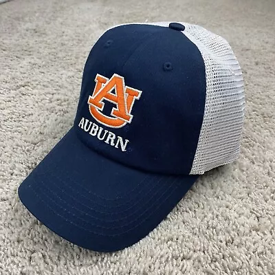 Auburn University Tigers Captivating Navy Trucker Hat Patch Logo Snapback Cap • $16.97