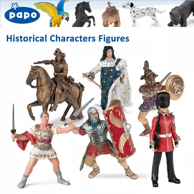£10.99 • Buy PAPO Historical Characters Toy Figures