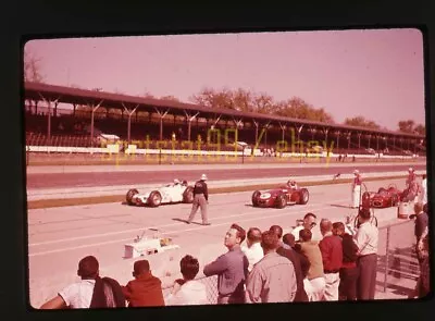 Boyd / Keller / Veith @ 1960 USAC Indianapolis 500 - Vintage 35mm Race Slide • $19.45