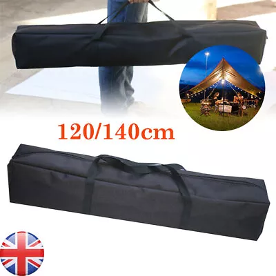 UK Canvas Canopy Pole Bag Camping Tent Swag Storage Pouch Travel Picnic Handbag • £12.99