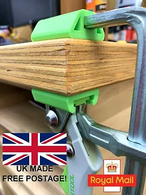 £5.75 • Buy 1x Pair Straight Flat Clamp Adapters Festool Quick Grip Craft (TB) MULTIBUY SAVE