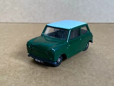 Corgi Classic Mini 1:43 Scale Die Cast Green Rare Loose Resto. • £6