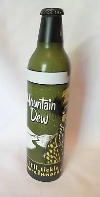 Aluminum Bottle 2007 MOUNTAIN DEW Green Label Art Bill Hilly By Peat Wollaeger • $11.99