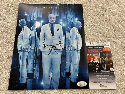 Michael Caine Signed Photo 8X10 JSA COA Autographed Now You See Me RACC • $139.03