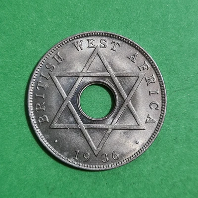 £14 • Buy 1936 Edward 8th British West Africa Halfpenny Coin #809c