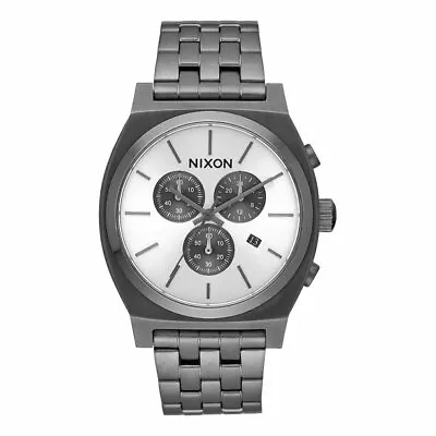 $139.95 • Buy Nixon Time Teller Chronograph All Gunmetal Watch A972-632 / A972 632 / A972632
