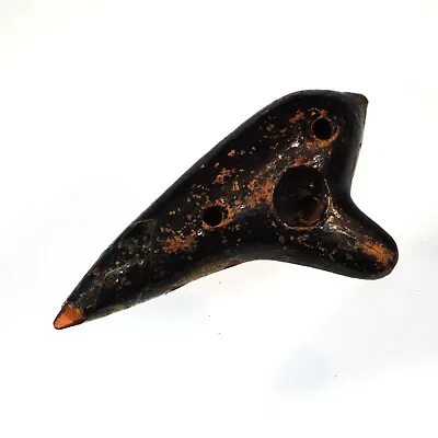 Antique 7  Ocarina Hand Flute C6 Fien Austria FLAWS • $9.99