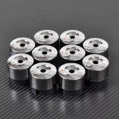 5pcs Chrome Wheel Lug Bolt Nut Cap Cover 7L6601173A Fit For VW Touareg 2004-2014 • $5.49