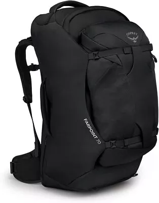 Osprey Farpoint 70L Men's Travel Backpack Black • $215