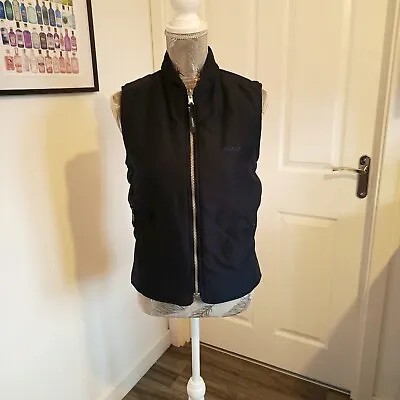 Ladies Musto Performance Quilted Gilet Navy Size 10 • £29