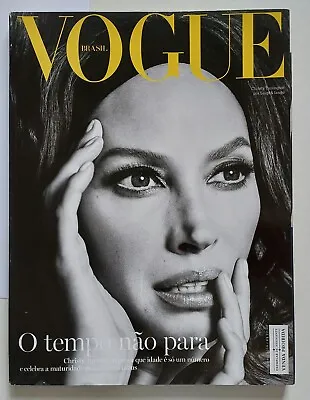 Vogue Brazil 2019 CHRISTY TURLINGTON By Luigi & Iango Fashion VG/Exc • $35.80