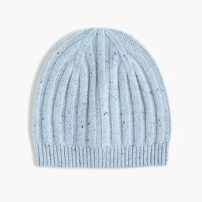 J.Crew Collection Ribbed Hat In Cashmere | River Donegal | $78 • $46.99