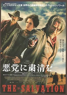 The Salvation 2014 Mini Poster Chirashi Flyer Mads Mikkelsen Eva Green Japan • $29.99