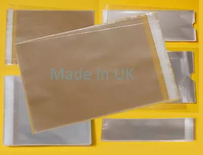 £3.99 • Buy Clear Comic Cello Display Bags - Cellophane Display Protector Bag For Magazines
