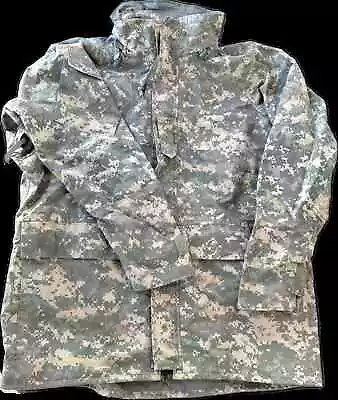 ACU Military  Gore-Tex Parka Mens Large Universal Camo 8415-01-526-9184 Jacket • $54.99