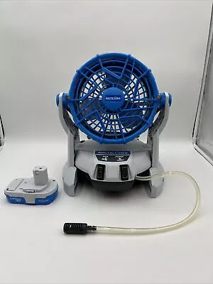 Arctic Cove 18 Volt 2 Speed Misting Fan MBF018 1 Batterys No Charger. Tested • $49.99