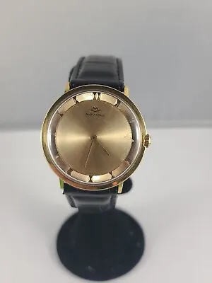 Movado Sub Sea Men's Watch Vintage 18 Karat Gold Filled  Working Smooth  • $799.62