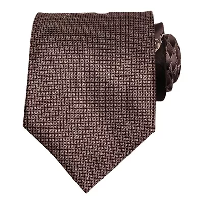 DINO MAGLI Mens Classic Tie 4.0 Gray Silver 100% Silk Designer Dress Necktie • $14.29