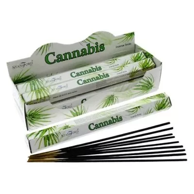 Stamford Premium Incense Josh Sticks - Cannabis Scent - 6 Packs - FREE Delivery • £11.98