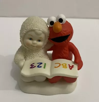 Department 56 Snowbabies Elmo Loves To Read Sesame Street Figurine • $4.99