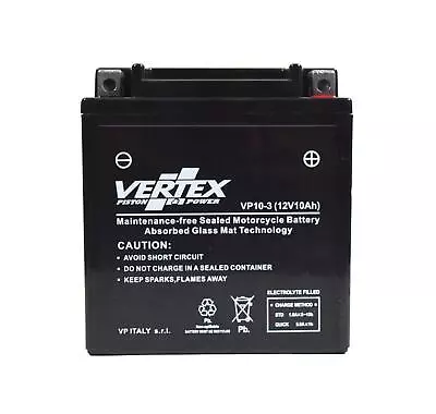 Vertex Premium Battery Kawasaki (K)Z 900 A 1976-1977 • £44.20