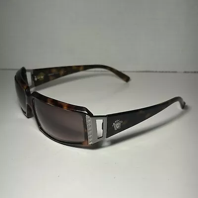 Versace Mod 4048 Sunglasses Rare Medusa Logo Made In Italy • $99.95