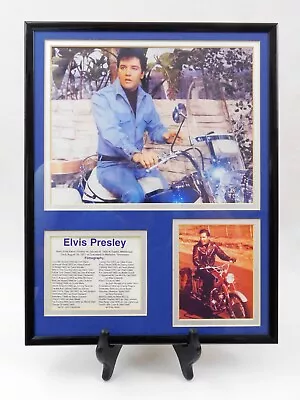 Framed & Matted 11 X 14 Elvis Presley Photo Collage With Filmography • $27.99