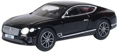 Oxford  - Bentley Continental Gt - Onyx Black  - 1:76 -   76bcgt003 • $16.79