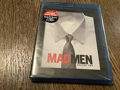 MAD MEN: SEASON TWO (BLU-RAY 2009) DVD Brand New TV Series Drama Free USA Ship • $8.95