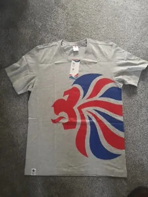 Official Team GB Olympics 2012 T-Shirt Mens SizeMedium Grey Official Rare New  • £24.99