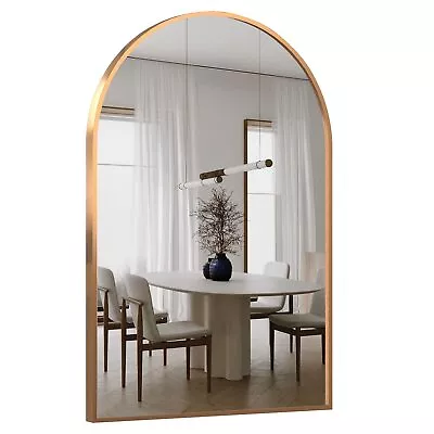 CASSILANDO Arched Wall Mirror75*50CM Vanity  Mirrors Bathroom Mirrors • $59.98