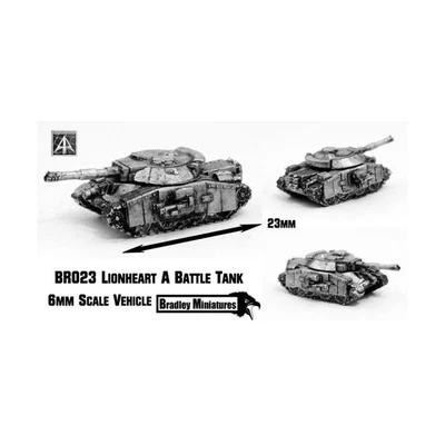 £18.63 • Buy Alternative Armies Sci-Fi Mini 6mm Lionheart A Battle Tank Pack New