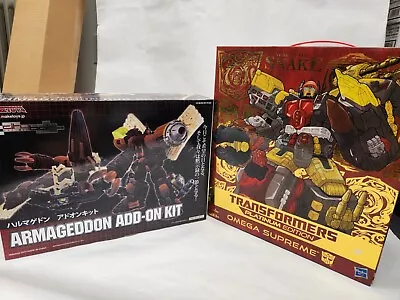 Transformers PLATINUM OMEGA SUPREME YEAR OF The SNAKE & Maketoys Armageddon Kit • $81