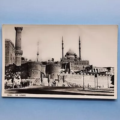 Egypt Postcard C1930 Real Photo Cairo The Citadel Mosque Africa • £5.95