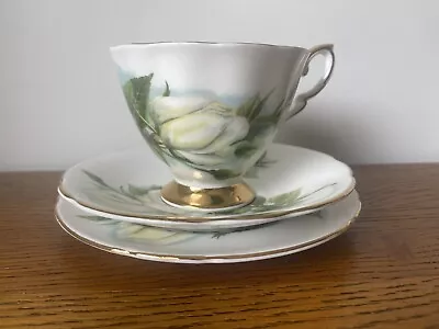 Paragon Fine Bone China Harry Wheatcroft White Rose Virgo • $90